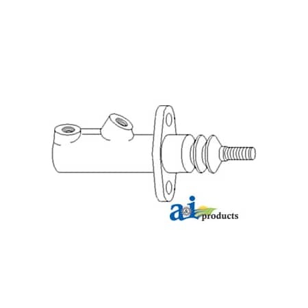 A & I Products Cylinder, Brake Master (2 port) 2.5" x2.6" x9.3" A-3595504M2